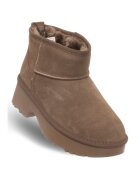 Soprani Couture Ghete dama - SSW521P30/02 LEA SUEDE - piele naturala - maro - talpa din spuma