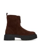 Steve Madden Botine dama piele naturala - Maro inchis