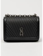 Steve Madden Geanta crossbody de piele ecologica cu bareta lant - Negru