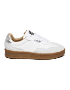 Steve Madden Pantofi sport Euphoria low-cut cu sireturi - Gri deschis/Alb optic/Argintiu