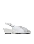 Suave Sandale dama - model Weiss - piele naturala - alb