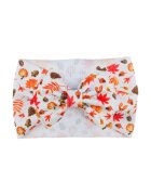 Superbaby Bentita lata Model 25 AL 17910 cu fundita cu imprimeu - Fete - Textil - 6-12 luni - Multicolor