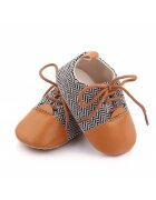 Superbaby Pantofi eleganti Model AL 19976 ZigZag - Pentru bebelusi - Textil - Baieti - Multicolor - Multicolor