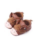 Superbaby Pantofi Model AL 14285 Animalut - Piele ecologica - Fete - Maro - Maro