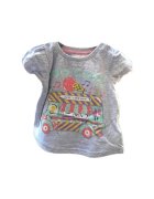 Superbaby Tricou Model Too Cool - Bumbac - Fete - Maneca scurta - Multicolor
