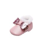SuperBebeShop Pantofi Imblaniti - Model Shine - Fete - Fara inchidere - Roz