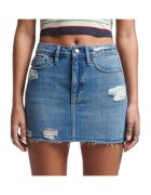 Superdry  Co Fusta mini din denim cu rupturi decorative -