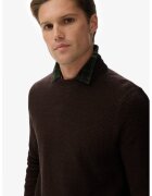 Superdry  Co Pulover regular fit din bumbac organic - Maro