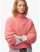 Superdry  Co SUPERDRY - Pulover cu guler inalt si maneci cazute - Coral