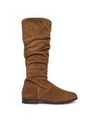 Tamaris Cizme dama - piele naturala - maro -