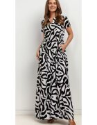 Tessita Rochie lejera din amestec de in cu buzunare