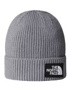 The North Face Caciula striata cu logo - Gri antracit