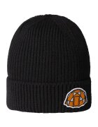 The North Face Caciula striata cu logo - Negru stins