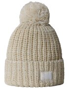 The North Face Caciula unisex cu ciucure si aplicatie logo - Bej