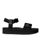 The North Face Sandale cu talpa flatform si barete cu inchidere velcro Skeena - Negru