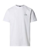 The North Face Tricou Ss Reflective Box Nse Tee NF0A8C4VU2H1 Barbati Alb - Alb