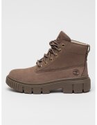 Timberland Ghete de piele nabuck Greyfield - Maro deschis