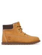 Timberland Ghete sport baieti - piele naturala - maro