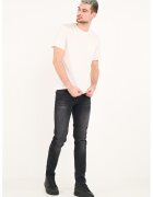Timeout Blugi skinny cu talie medie - Negru/Gri inchis
