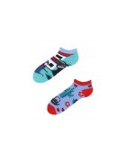 Todo Socks Sosete barbatesti pe glezna - ToDo - Model Tanuki Japan - Multicolor