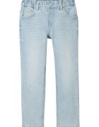 Tom Tailor Blugi slim fit cu talie elastica - Albastru deschis
