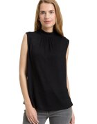 Tom Tailor Bluza uni - fara maneci - Negru
