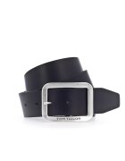 Tom Tailor Curea de piele Giaspo - Negru