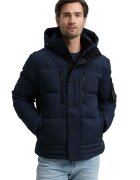 Tom Tailor Geaca cu fermoar si nasturi - Bleumarin