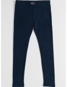 Tommy Hilfiger Colanti uni din amestec de bumbac organic - Bleumarin