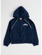 Tommy Hilfiger Hanorac cu fermoar si maneci raglan - Bleumarin