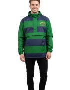 Tommy Hilfiger Jacheta cu imprimeu in dungi - Verde/Bleumarin