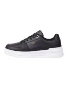 Tommy Hilfiger Pantofi sport din piele cu detalii logo - Negru