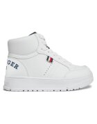 Tommy Hilfiger Pantofi Sport logo High top Lace up sneaker-T3X9-33362-1355X336