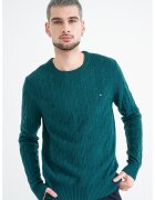 Tommy Hilfiger Pulover din amestec de lana cu detalii cu aspect impletit