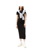 Tommy Hilfiger Rochie TJW BADGE RIB MIDI DRESS EXT-DW0DW20873-BDS