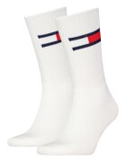Tommy Hilfiger Set de sosete unisex cu imprimeu logo - 2 perechi