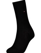 Tommy Hilfiger Sosete lungi cu logo - Negru