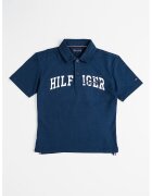 Tommy Hilfiger Tricou polo cu logo - Bleumarin