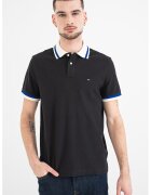 Tommy Hilfiger Tricou polo regular fit - Negru
