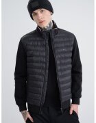Tommy Hilfiger Vesta matlasata cu buzunare laterale - Negru