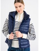 Tommy Hilfiger Vesta matlasata cu finisaj rezistent la apa - Bleumarin