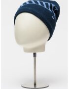 Tommy Jeans Caciula tricotata cu logo cu craniu - Albastru ultramarin
