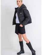Tommy Jeans Geaca cu vatelina si gluga - Negru