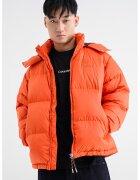 Tommy Jeans Geaca regular fit cu logo - Portocaliu mandarina