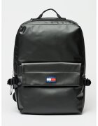 Tommy Jeans Rucsac de piele ecologica cu logo Elevated - Negru