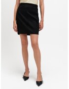 Top Secret Fusta mini dreapta - Negru