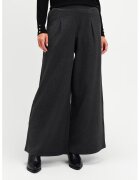Top Secret Pantaloni evazati cu talie elastica - Gri inchis