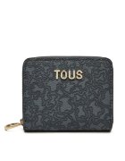 Tous Portofel dama Kaos Mini Lines - gri inchis - dimensiuni mici