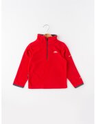 Trespass Bluza de trening din fleece cu fenta cu fermoar Etto - Rosu