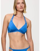Triumph Sutien de baie cu cupe triunghiulare Midnight Swim - Albastru